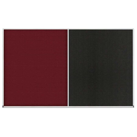 United Visual Products Enclosed Corkboard, 1 Door, 24"x36", 4" Fra UV3401-SATIN-BUFF